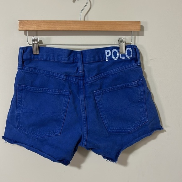 Polo Ralph Lauren Short Crosby Relaxed Denim Short Blue Sz 26 - Picture 1 of 9